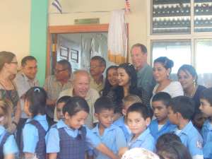 Dick Buten's Party at the Bilingual School